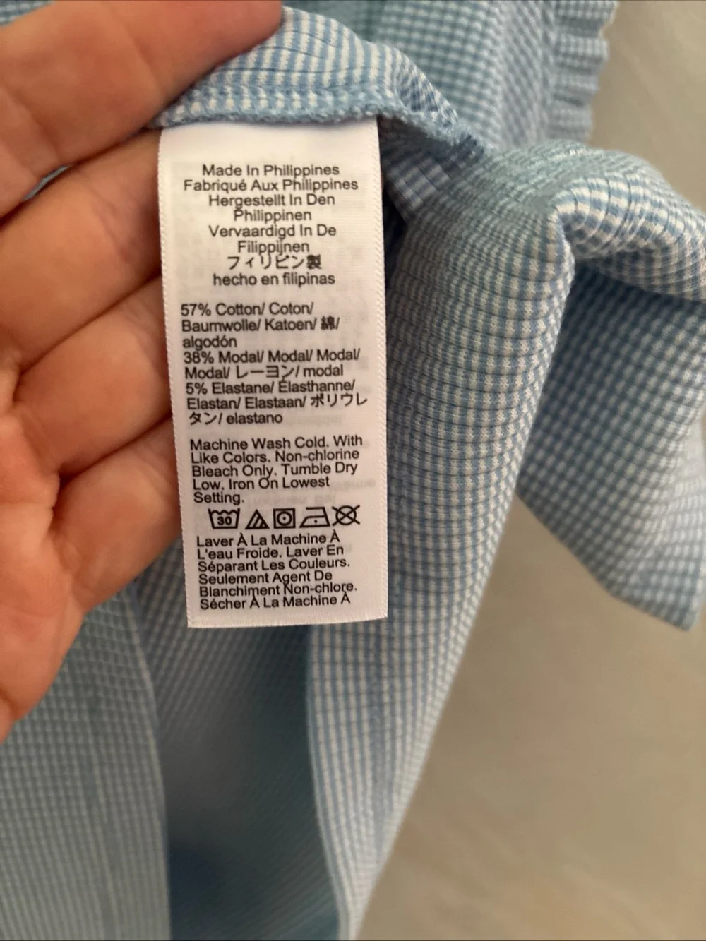 J. Crew Light Blue Pleated Sleeve Knit Top